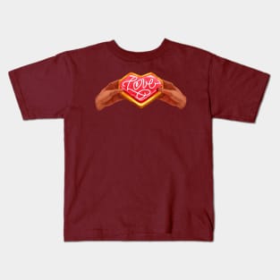 Golden heart Kids T-Shirt